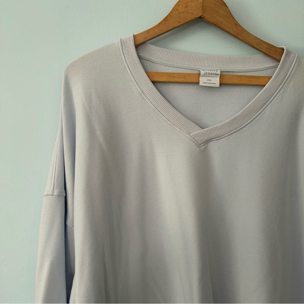 Berkley Jensen v neck sweatshirt